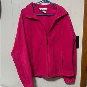 Columbia Vibrant Pink Fleece Jacket